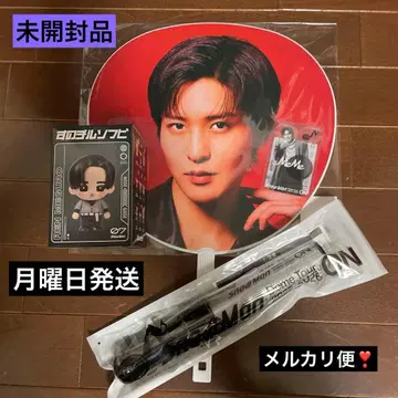 SnowMan 온고지신 응원봉 부채 스노치루 소프트 비닐 클리어 스티커