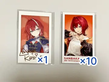 산바카 4주년 폴라로이드