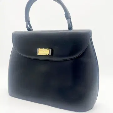 Yumi Katsura 핸드백 블랙 가죽 포멀