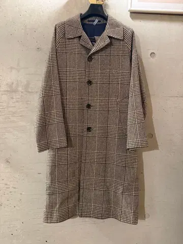 정장 셀렉트 울 블렌드 발칼라 래글런 벨티드 코트