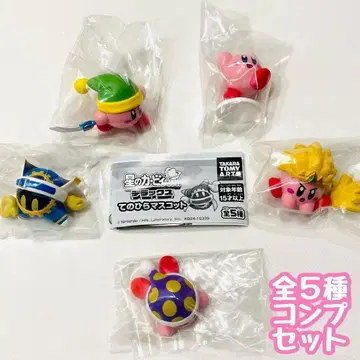 A-26 컴프 별의 커비 Wii 디럭스 손바닥 마스코트 전 5종 가챠