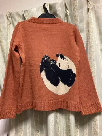 powder 시모사코 히데키 팬더 니트 가디건