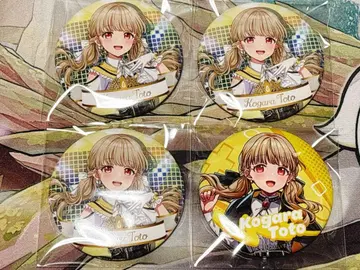 부이 스포 페스티벌 캔뱃지 코즈네 토토 4개 세트