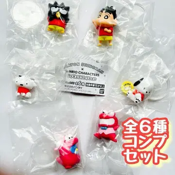 컴프 원작 짱구는 못말려(크레용 신짱) x 산리오 캐릭터즈 피규어 컬렉션