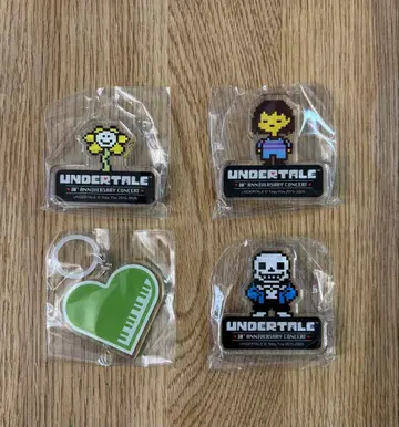 Undertale 콘서트 회장 한정판 아크릴 가챠 세트