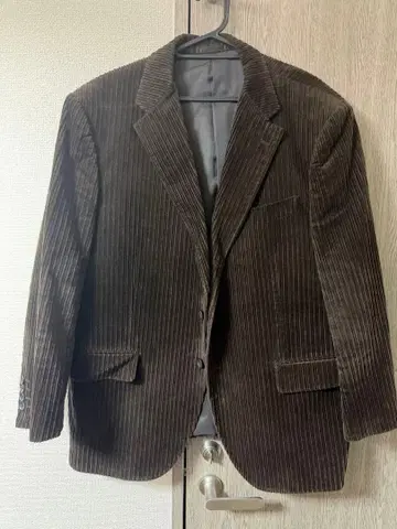 B&T CLUB 코듀로이 자켓 105 브라운 빅 사이즈