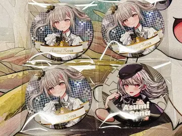 브이스포 페스 캔뱃지 쿠즈미 세나 4개 세트