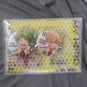 [ 미개봉 새상품 ] 히로아카 바쿠고 미도리야 아크릴 스탠드 캔뱃지 전사