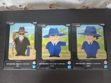 드래곤볼 SOFVIMATES 손오공 크리링 무천도사 3종 세트