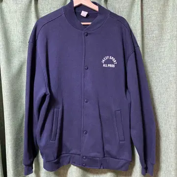 Jazzy Sport 맨투맨 바시티 자켓 XL 네이비