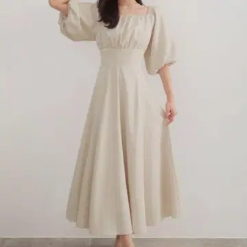 CENEA 원피스 2way 린넨 혼방 플레어 원피스