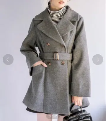 OLIVE des OLIVE 더블 버튼 자켓 코트