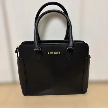 MARY QUANT 비즈니스백 블랙 토트백 블랙