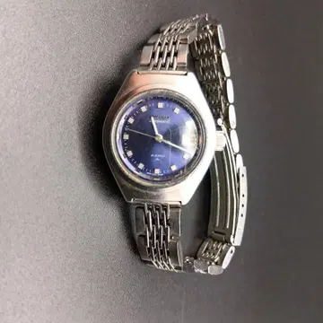 세이코 자동 와인딩 손목시계 파랑