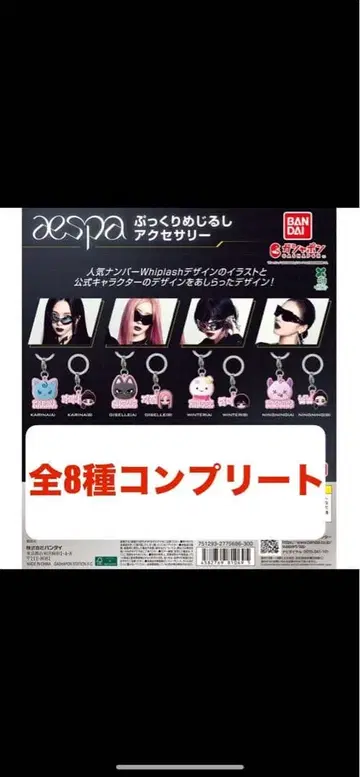 aespa 메지루시 액세서리 전 8종 컴플리트