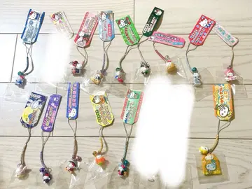 레어 지역 한정판 헬로키티 스트랩 레어 지역 특색 헬로키티 17개