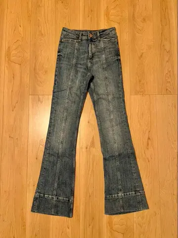 ZARA 플레어 팬츠 데님 S