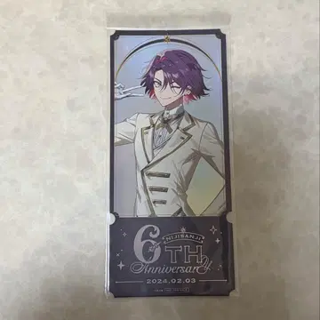 니지산지 6주년 티켓풍 카드 와타라이 히바리