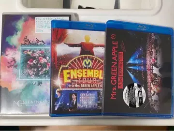 Mrs. GREEN APPLE Blu-ray 3매 세트