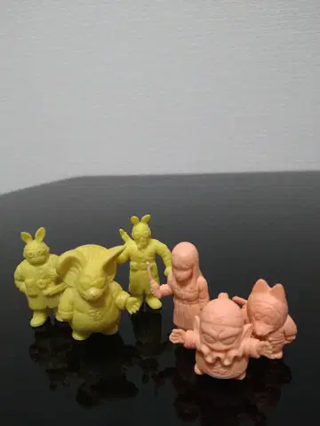 드라케시 드래곤볼 지우개 토끼인삼화 피라후일당