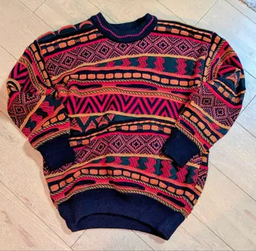 TOORALLIE 90s 3D 니트 크롭 기장