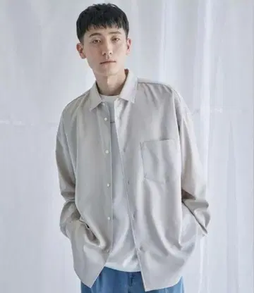 [ PUBLIC TOKYO ] 컴포트 릴랙스 루즈 셔츠 XS