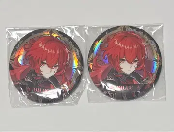 딜루크 홀로그램 캔뱃지 2개 세트