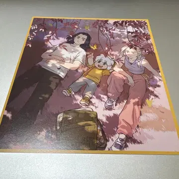 영화 더 블랙 히로 2탄 입장객 특전 미니 색지풍 카드