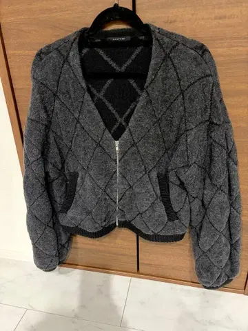 Tomorrowland/맥피 울 니트 퀼팅 자켓 S