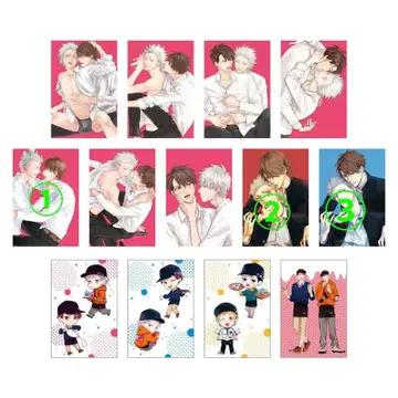 간이적 퍼버트 로맨스 콜라보 카페 엽서 묶음 판매