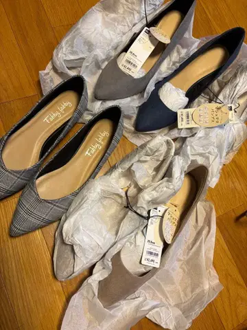 미사용 새상품 GU 마쉬멜로우 펌프스 3세트+1