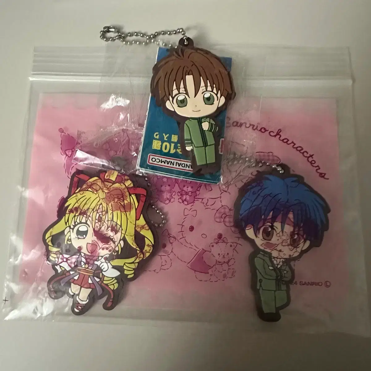 Kamikaze Phantom Thief Jeanne Gacha Rubber Mascot Keyring