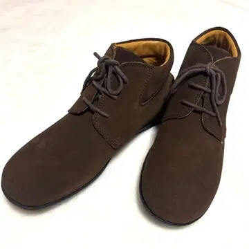 [ 미사용 ] REGAL 브라운 스웨이드 처카 부츠 24.5cm