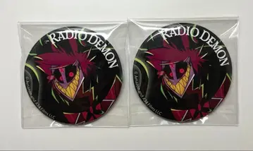 해즈빈 호텔 알래스터 라디오 데몬 신주쿠 마루이 캔뱃지 A 2개