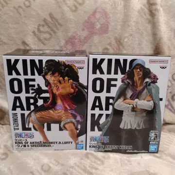 원피스 KING OF ARTIST 루피 쿠잔 세트