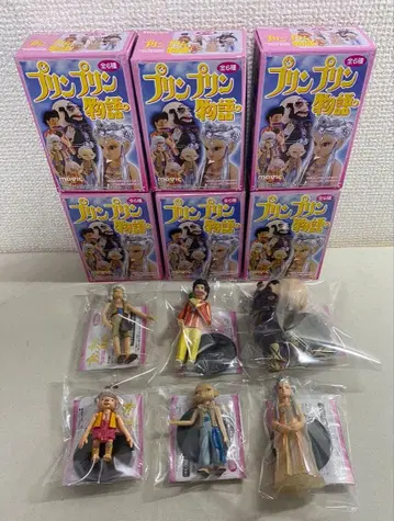 푸린푸린 이야기 NHK 인형극 피규어 전 6종 박스 있음