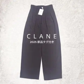 완판 25년 새상품 클라네 CLANE BASIC TUCK PANTS