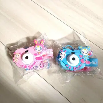 메조피아노 그림 변환 토이 카메라 키링 2세트