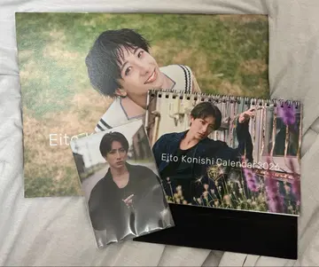 코니시 에이토 달력 2026 2권 세트, 브로마이드 1장
