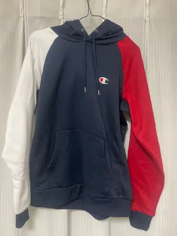Champion 트리콜로르 후드티 M