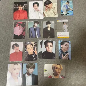 BTS JUNGKOOK 트레이딩 카드 엽서 세트