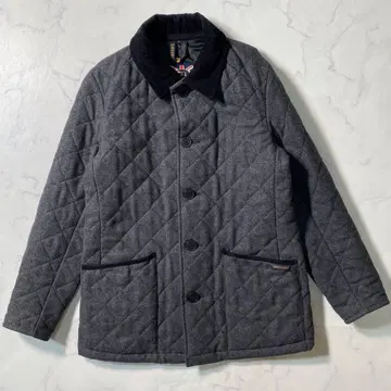 [ 새상품급 ] 라벤햄 퀼팅 자켓 영국제 사이즈 38 블루종 M