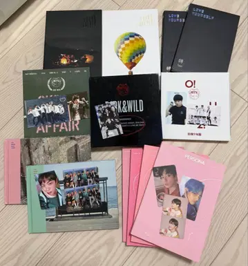 BTS 방탄소년단 CD 트레이딩 카드 앨범 묶음 판매