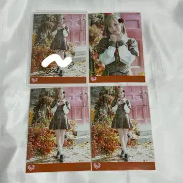 이코럽 브로마이드 러브송에 습격당하다 친필 모로하시 사나