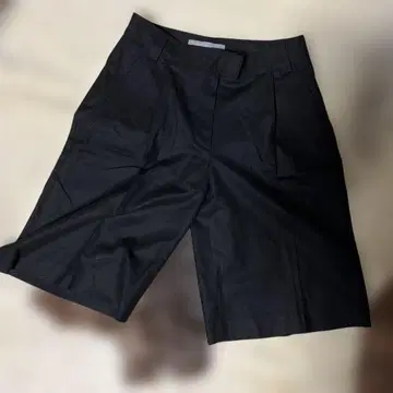 theory luxe 블랙 큐롯 팬츠 M