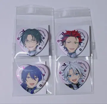 [ 즉시 구매 가능 ] 앙스타 홍월 스타포니 캔뱃지