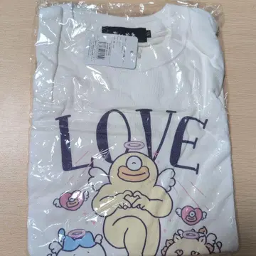 치이카와 천사 악마 T셔츠 ODE ANGELS 오데 화이트 새상품 XL