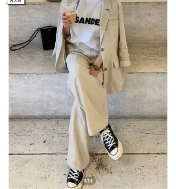 ok.soon 린넨 팬츠 자켓 셋업