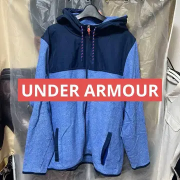 UNDER ARMOUR 후드 부착 자켓 XL 파랑