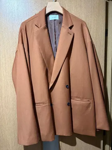 Soerte 오렌지 테일러드 자켓